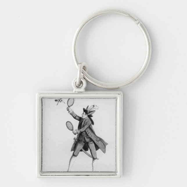 The Fly Catching Macaroni Key Ring (Front)