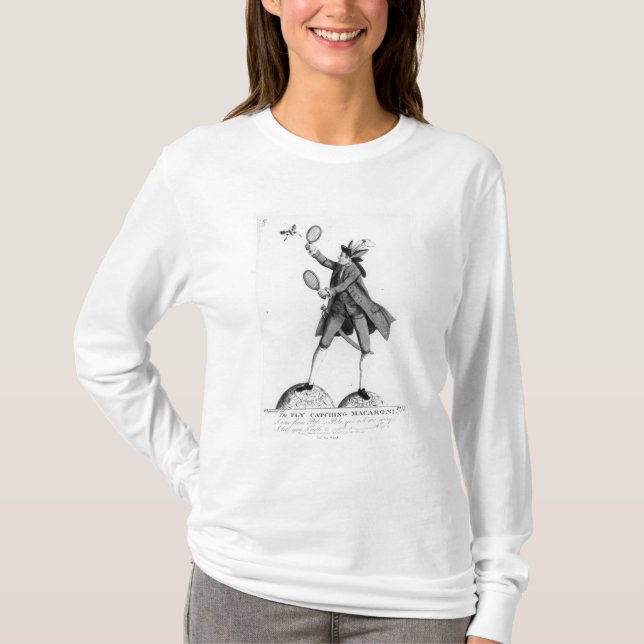 The Fly Catching Macaroni T-Shirt (Front)