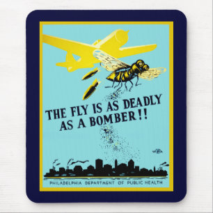 The Fly is as Deadly as a Bomber Mouse Pad