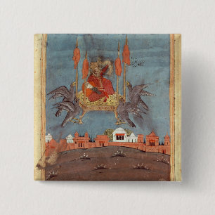 The Flying Carpet 15 Cm Square Badge