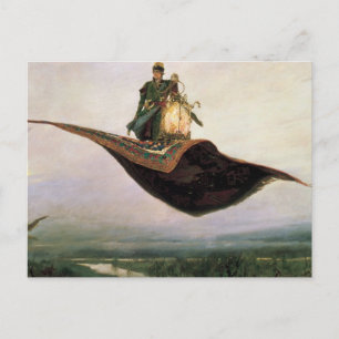 The Flying Carpet Postcard