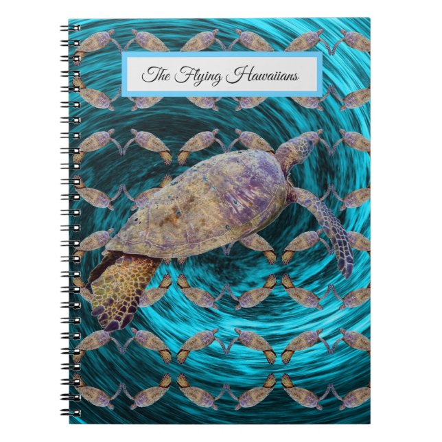 The flying Hawaiians Notebook (Front)