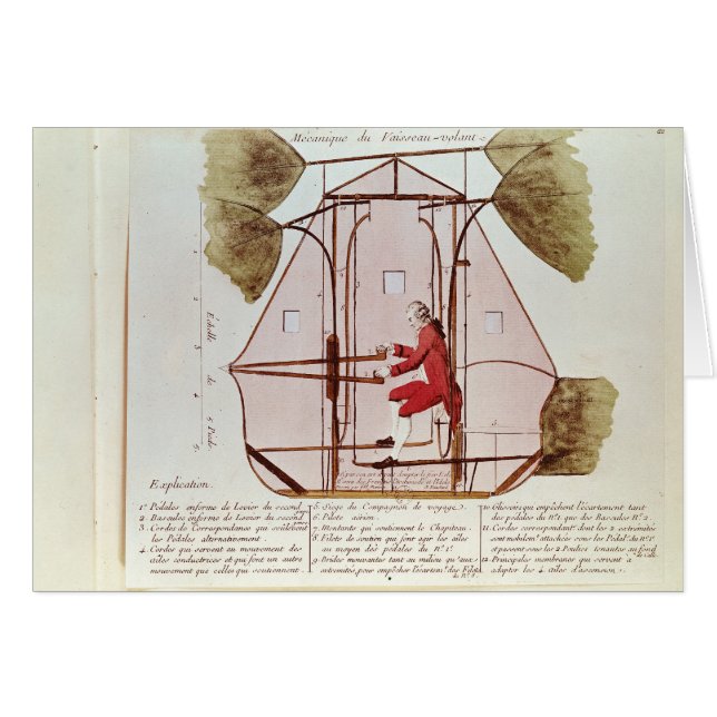 The Flying Machine of Jean Pierre Blanchard (Front Horizontal)