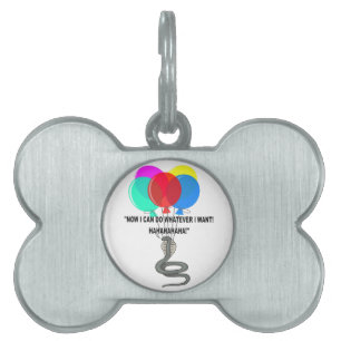 The Flying Snake Pet Tag