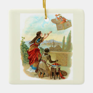 The Flying Trunk  Ceramic Ornament