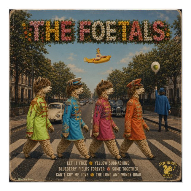 The Foetals: a Parody Poster (Front)