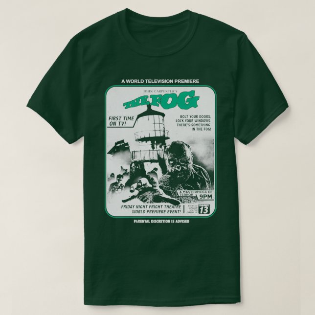 The Fog Horror TShirt Essential TShirt  (Design Front)