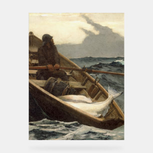 The Fog Warning by Winslow Homer Acrylic Sign