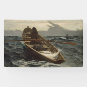 The Fog Warning (by Winslow Homer) Banner