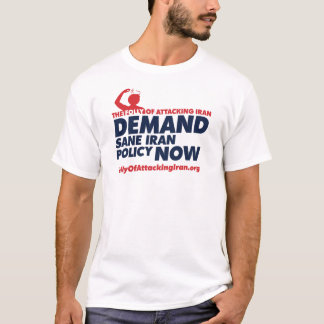 THE FOLLY OF ATTACKING IRAN - Customised T-Shirt