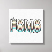 The Fomo is Real Pastel Modern Mood Typography