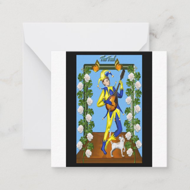 The Fool - Notecard (Front)