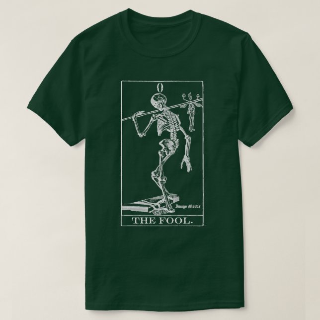 The Fool Tarot 0 T-Shirt (Design Front)