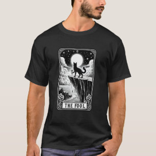 The Fool Tarot Card Arcana O Cat Meme Major Arcana T-Shirt