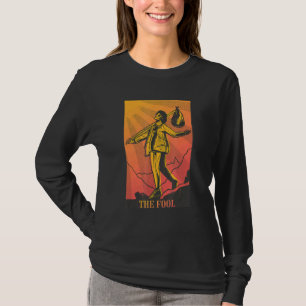 The Fool Tarot Card Astrology Occult Hobo With Bin T-Shirt
