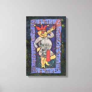 The Fool Tarot Card Canvas Print