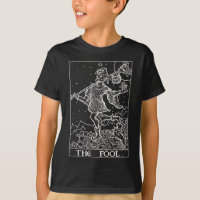 The Fool Tarot Card Court Jester Halloween Gothic