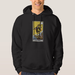The Fool Tarot Card Pagan Witch Occult Fortune Div Hoodie