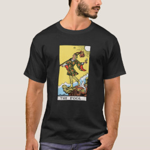 The Fool Tarot Card Rider Waite T-Shirt