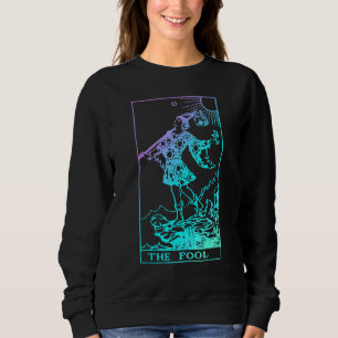 The Fool Tarot Card Rider Waite Witchy Sweatshirt