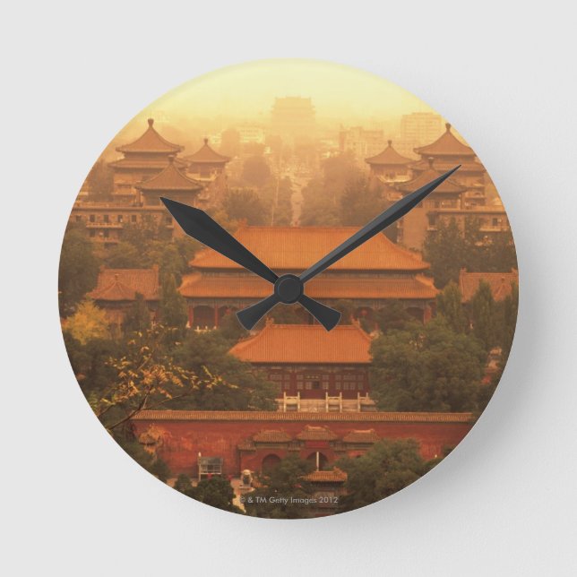 The Forbidden City Round Clock (Front)