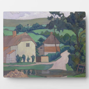 The Ford (oil on canvas) Plaque