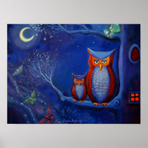 The Forest at Night - Print