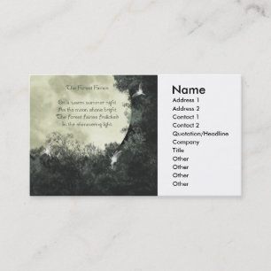 The Forest Fairies Business Card