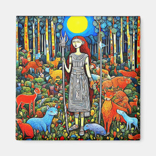 The Forest Guardian Magnet
