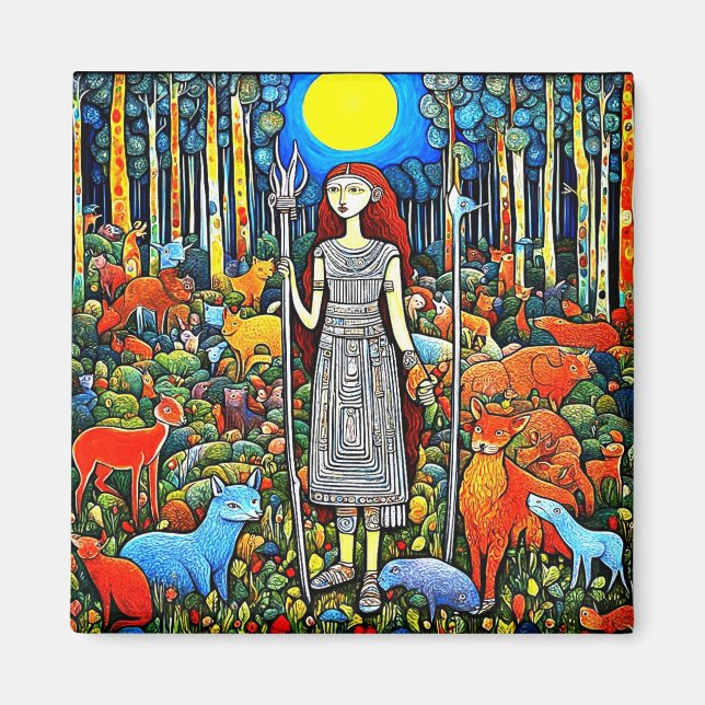 The Forest Guardian Magnet (Front)