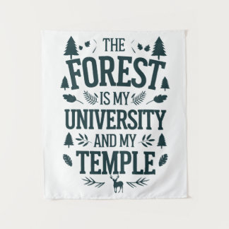 The Forest – My University and My Temple Tapestry