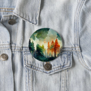 The Forest (nature) 7.5 Cm Round Badge