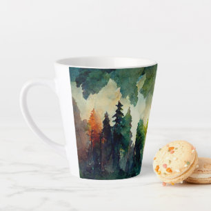 The Forest (nature) Latte Mug