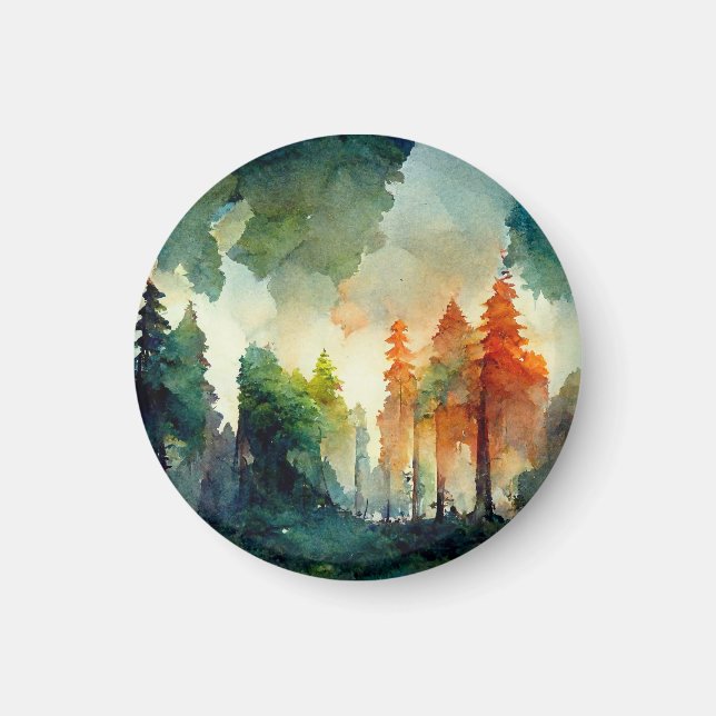 The Forest (nature) Magnet (Front)