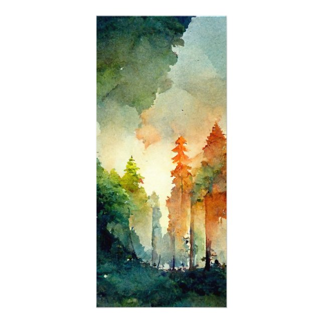 The Forest (nature) Rack Card (Front)