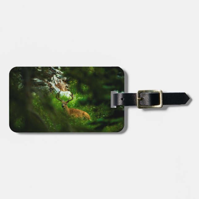 The Forest Prince Luggage Tag (Front Horizontal)
