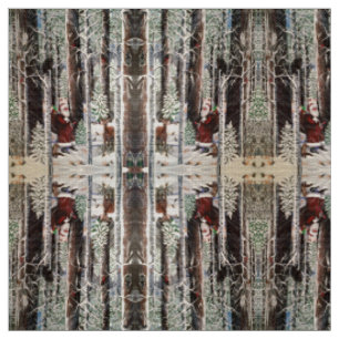 The Forest Visitor Fabric