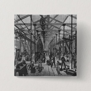The forges of Ivry 15 Cm Square Badge