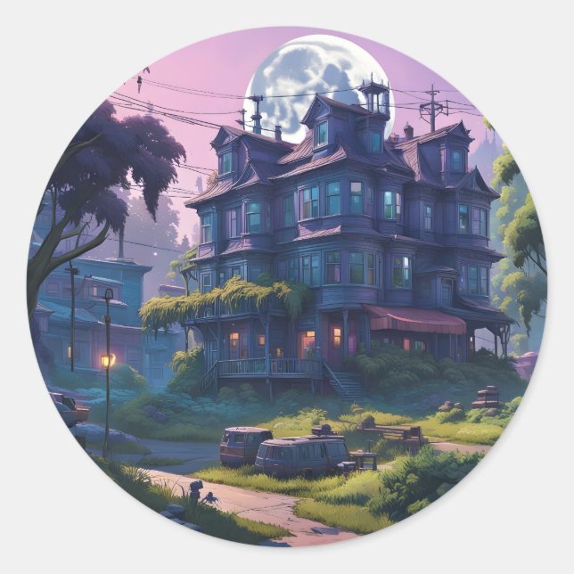 The Forgotten Estate -  Classic Round Sticker (Front)