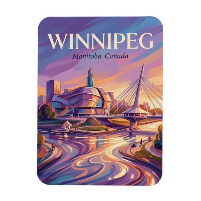 The Forks Canada Magnet (Vertical)