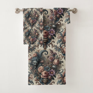The Formal Fiends – Gothic Victorian  Bath Towel Set