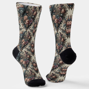 The Formal Fiends – Gothic Victorian Tapestry Socks