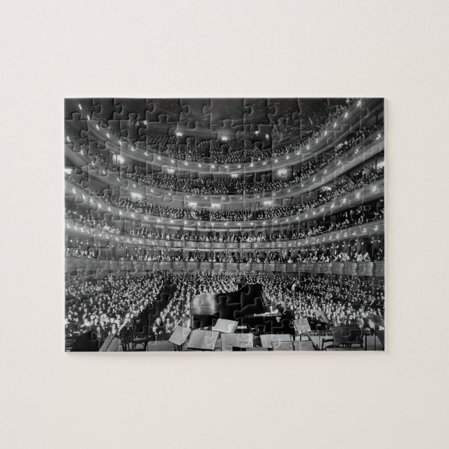 The Former Metropolitan Opera House 39th St 1937 Jigsaw Puzzle (Horizontal)