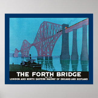 The Forth Bridge Poster