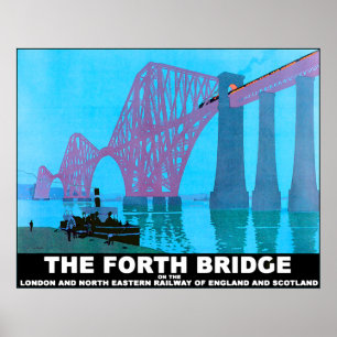 The Forth Road Bridge Poster