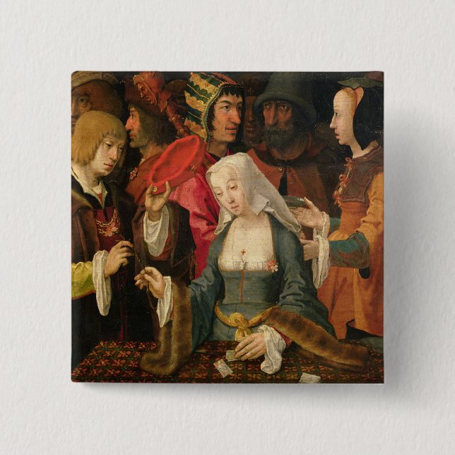The Fortune Teller 15 Cm Square Badge (Front)