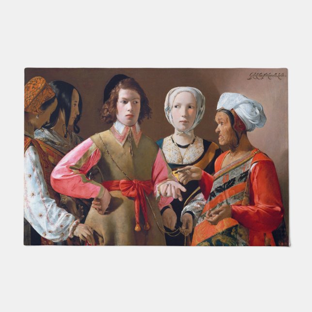 The Fortune Teller, La Tour Doormat (Front)