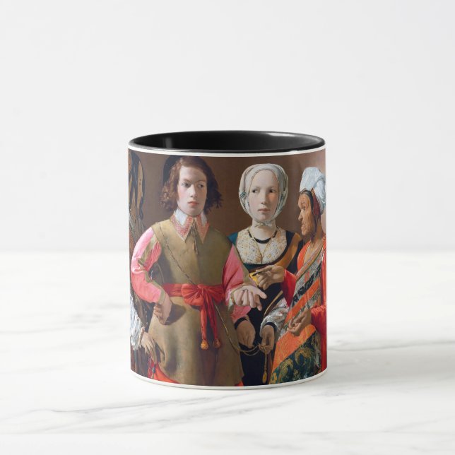 The Fortune Teller, La Tour Mug (Center)