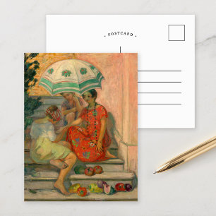 The Fortune Teller, Sainte-Maxime   Henri Lebasque Postcard