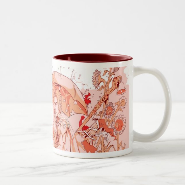 The Fortune Teller Two-Tone Coffee Mug (Right)
